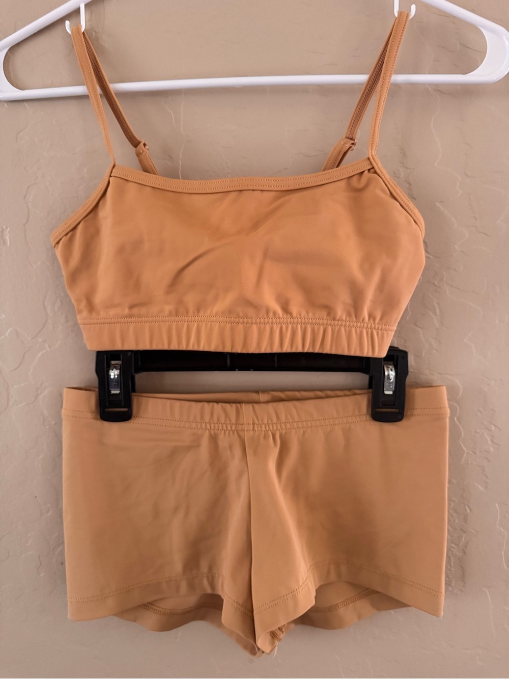 balera Nude/Tan Dancewear Crop Top